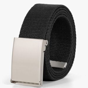 Flip-Top Buckle Belt